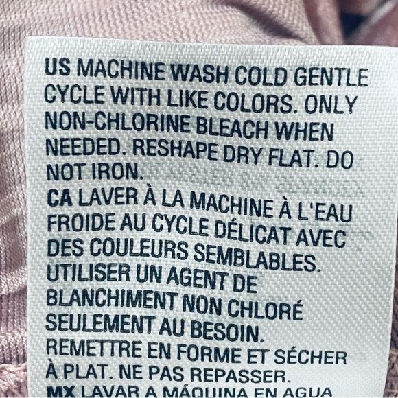 INC Pleated Velvet Bell Sleeve Top Mauve Medium 90s Y2K Retro Glam Shirt - Picture 5 of 6